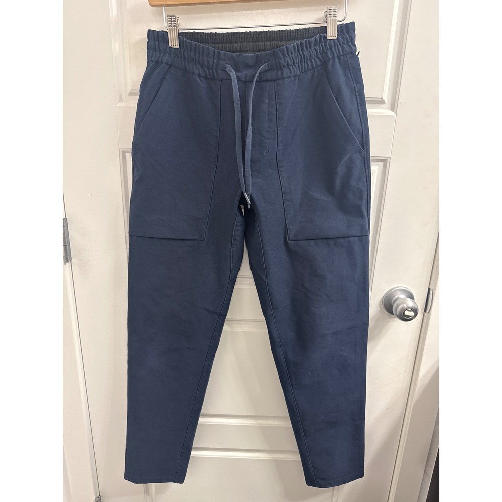 Lululemon Lab Utilitech Tapered Cargo Pants Navy Blue Small W5DSAS